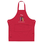 They Non-Binary Friends Organic Cotton Apron